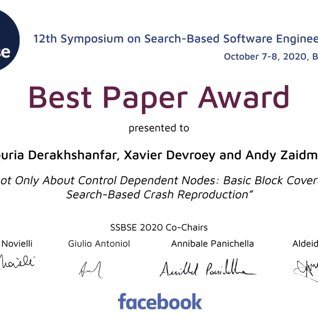 It is not Only About Control Dependent Nodes: Basic Block Coverage for Search-Based Crash Reproduction