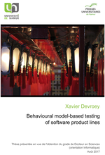Behavioural model-based testing of software product lines